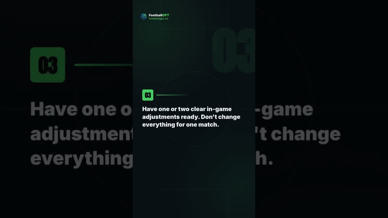 How do you prepare for a tough opponent without overthinking it?