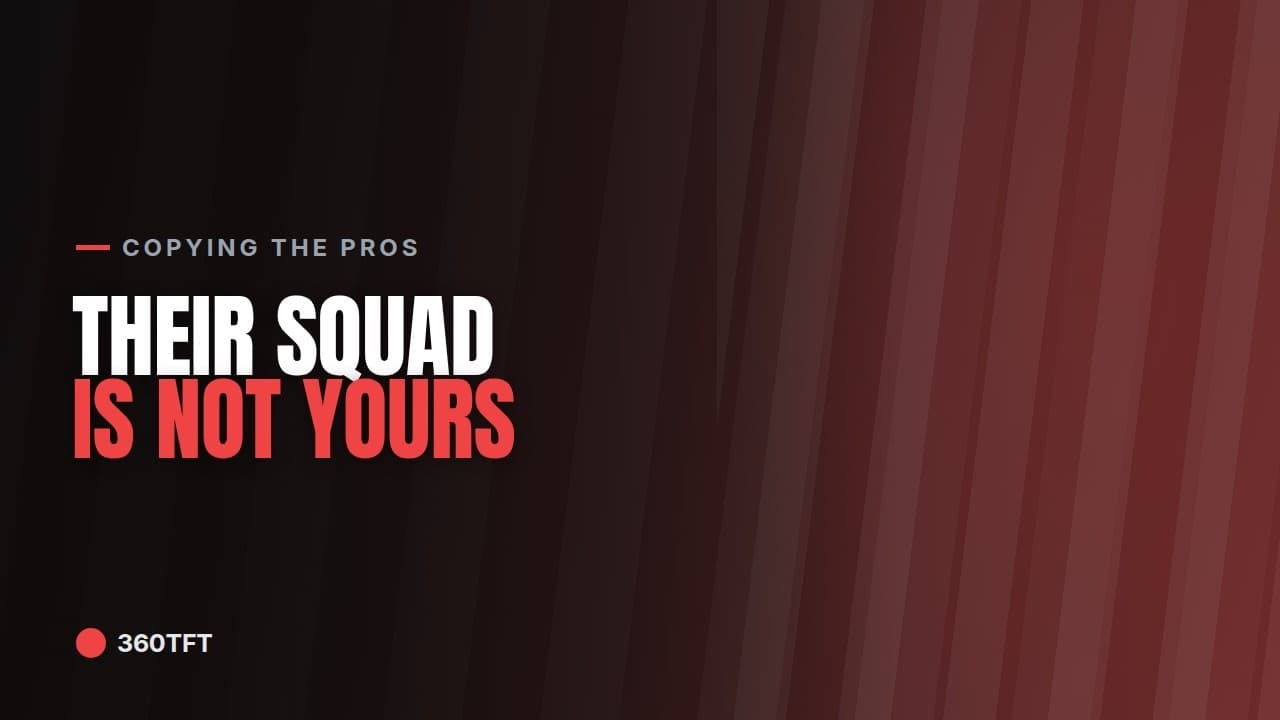 Why Copying a Pro Team’s Tactic Won’t Work