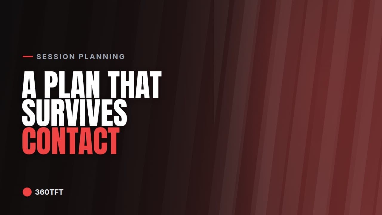 How to Plan a Football Session That Actually Works